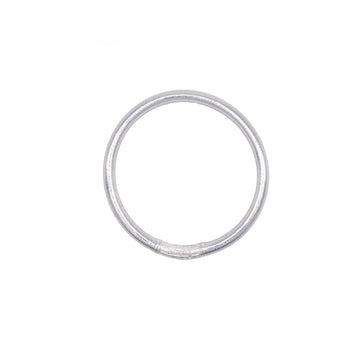 Silver-colored gold leaf bracelet