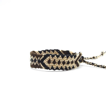 Pulsera Wayuu Chocolate 2