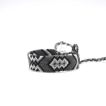 Dark Gray Wayuu Bracelet