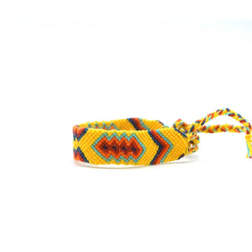 Light Mustard Wayuu Bracelet