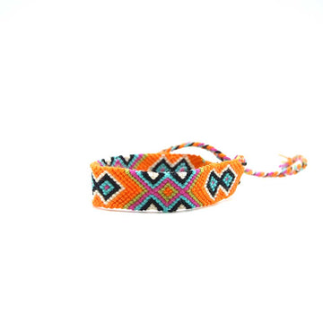 Wayuu Orange Bracelet