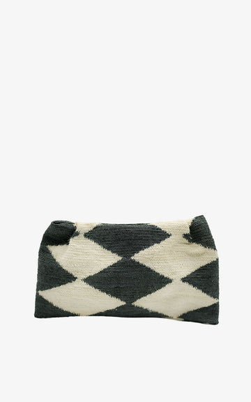 SHIGRAS CLUTCH BLACK & WHITE