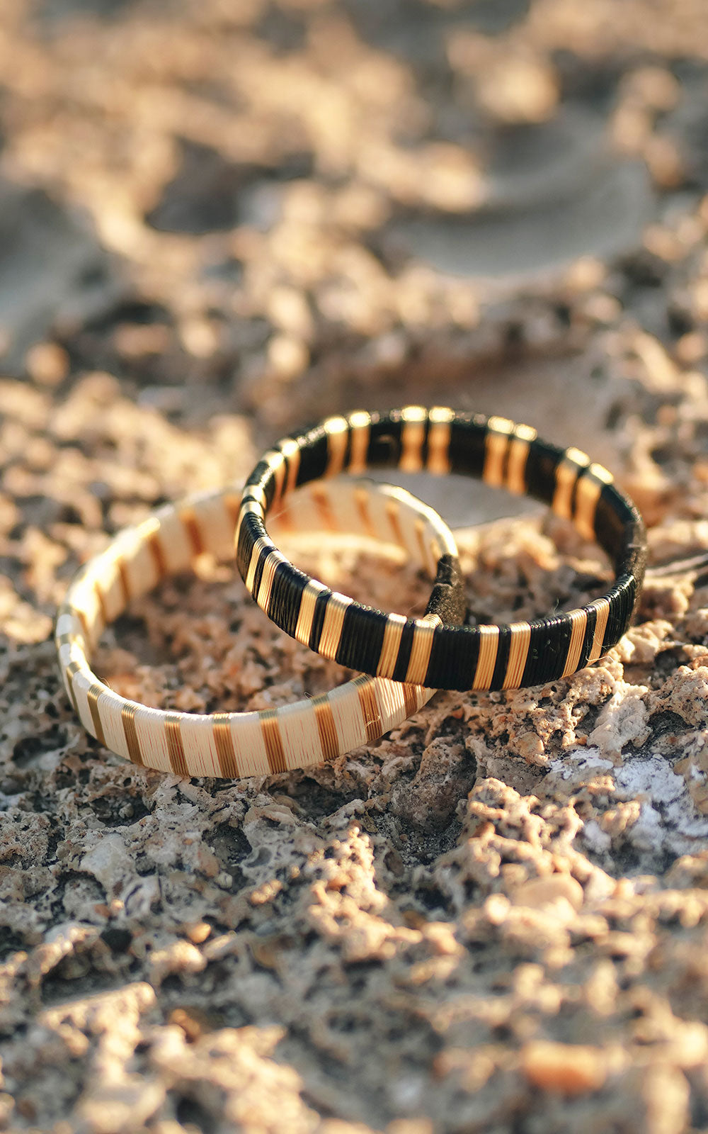 BRAZALETE WENGUE ECRU GOLD