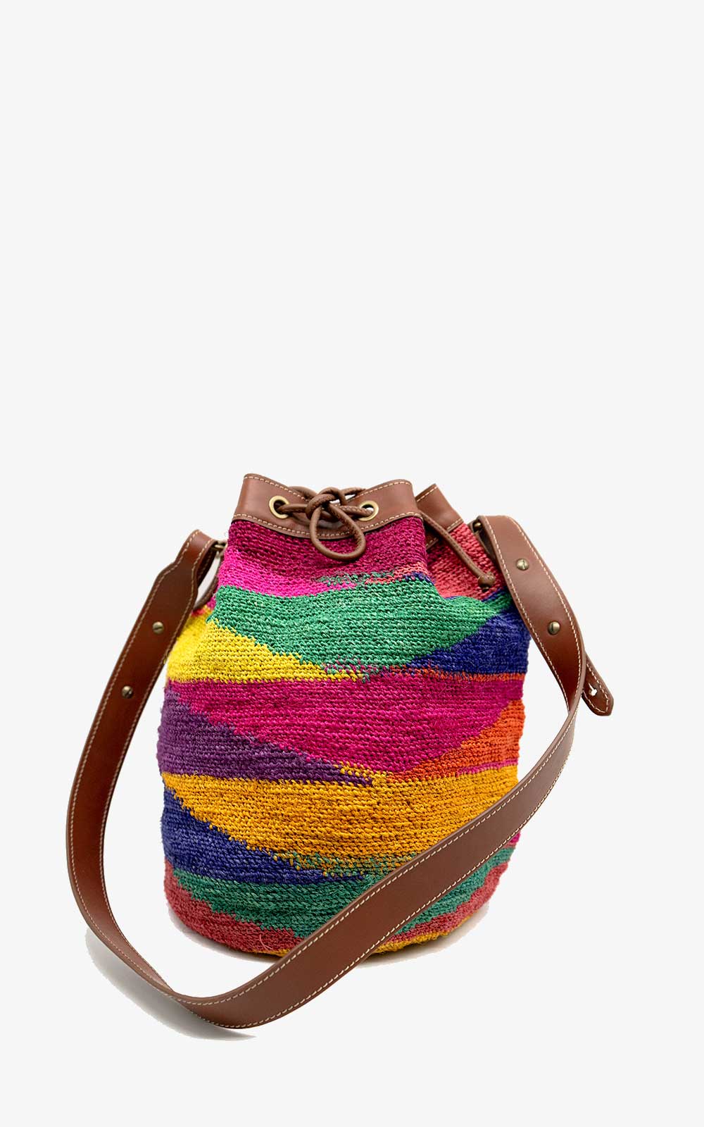 SHIGRAS BOMBONERA BAG