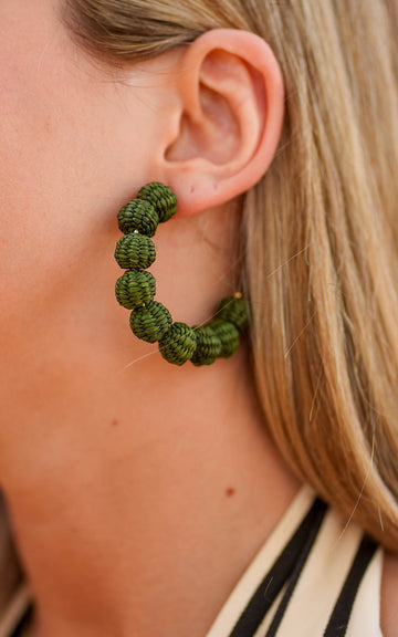 GREEN BOTANICAL PENDANT