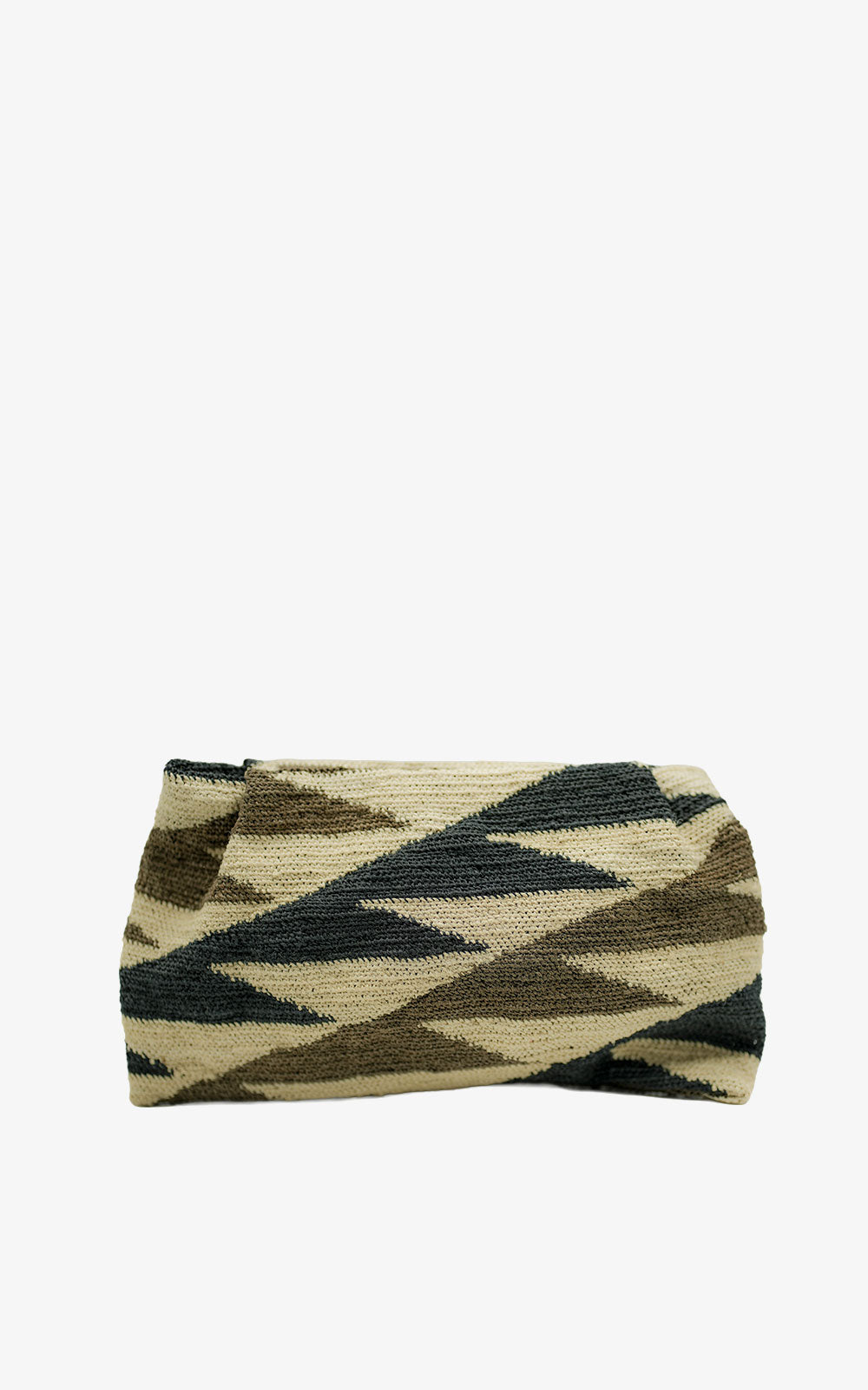 BROWN BLACK SHIGRA CLUTCH