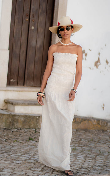 VALERIE WHITE DRESS