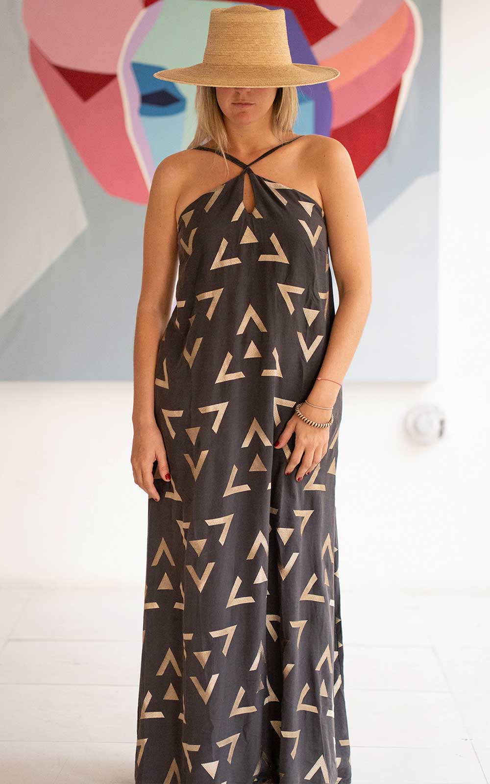 VESTIDO AFRODITA CHARCOAL