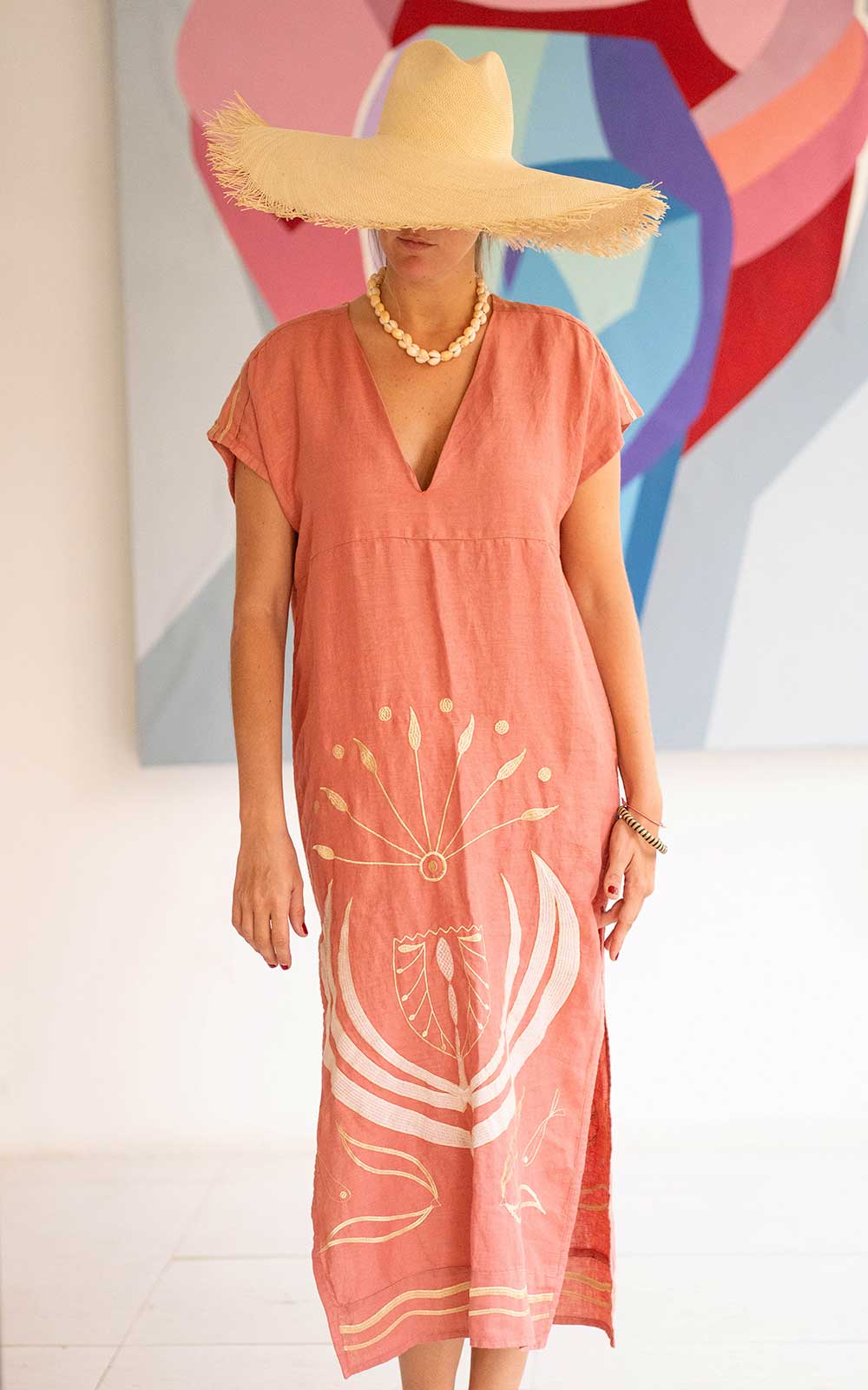 VESTIDO ARTEMISA TERRACOTA