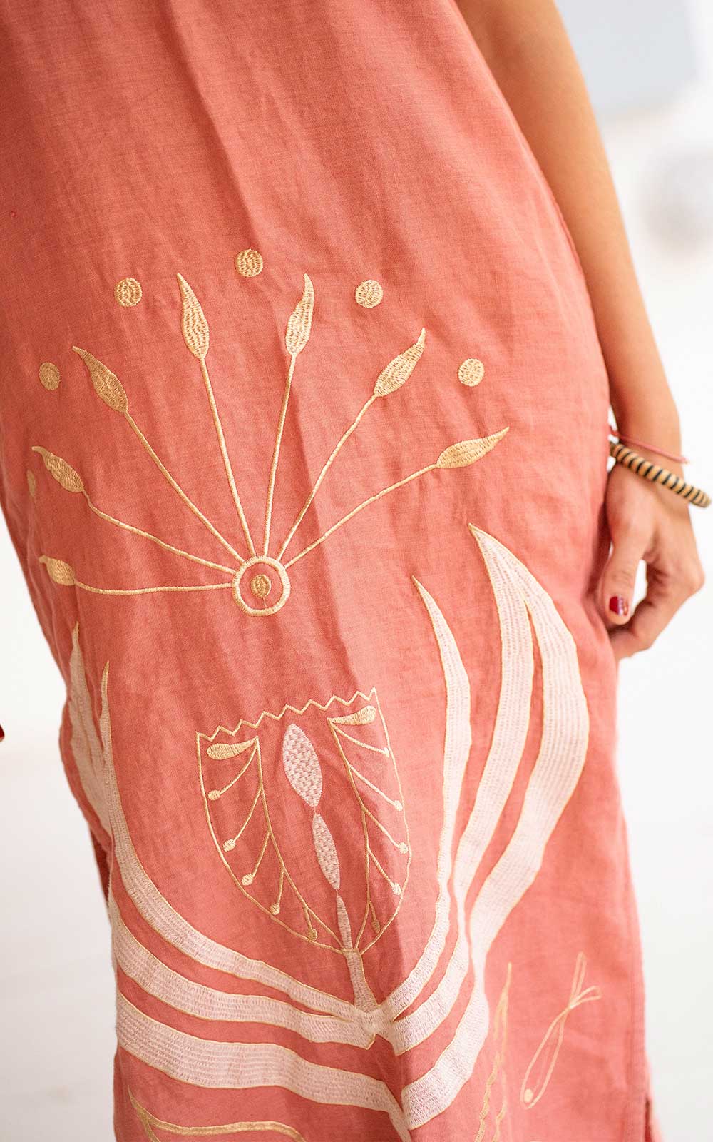 VESTIDO ARTEMISA TERRACOTA