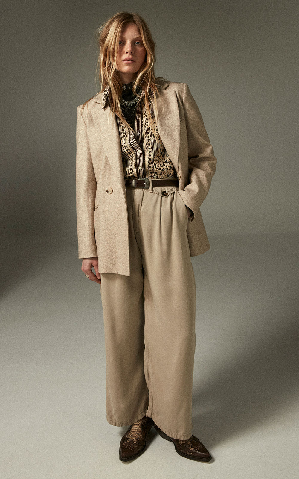 BLAZER ANNA BEIGE