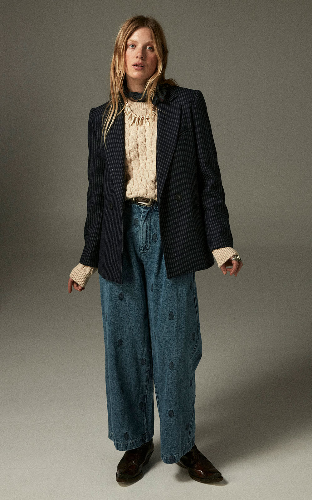 BLAZER JACKIE NAVY