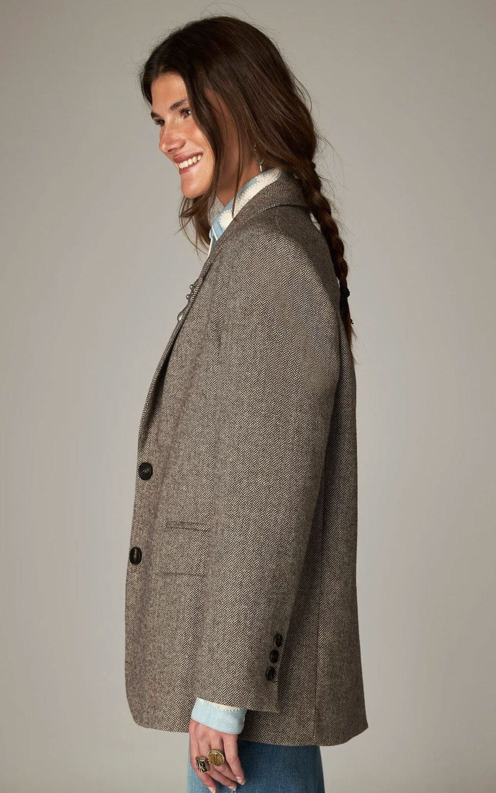 BLAZER NICO CHOCOLATE CHAUD