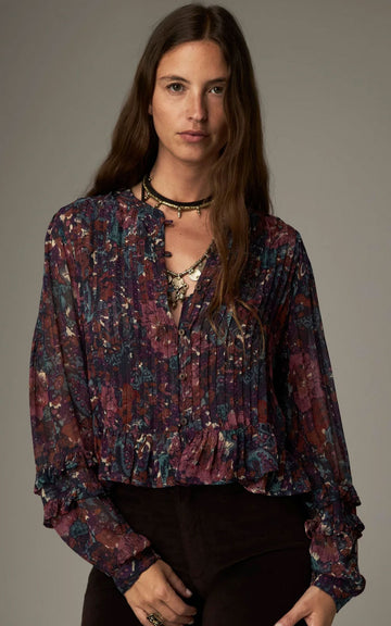 BLUSA LERELE DEEP PURPLE