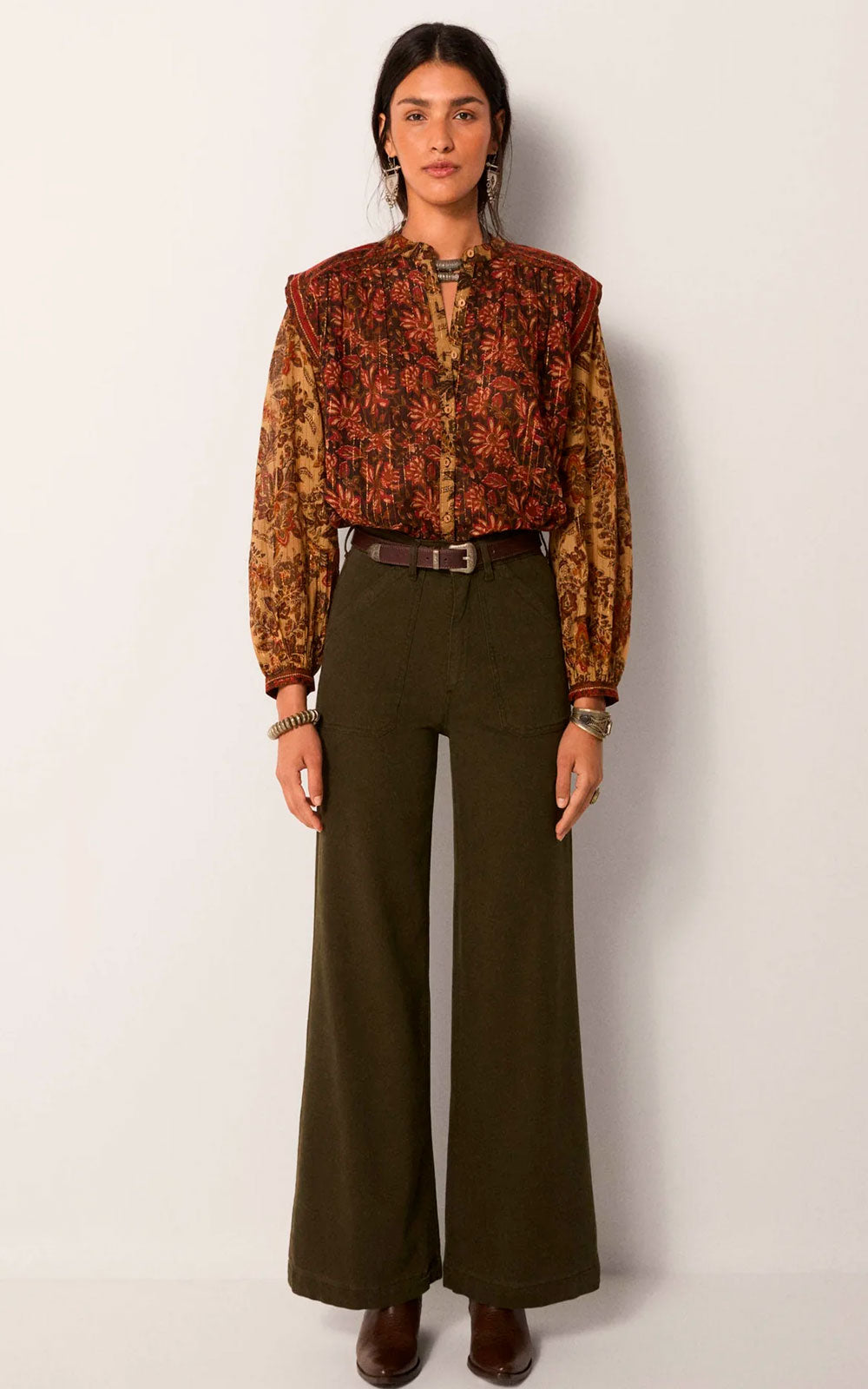 BLUSA ADELE AUTUMN LEAVES