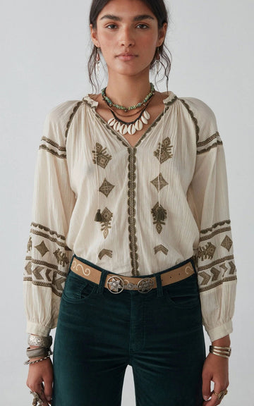 AUDREY NUVOLA BLOUSE