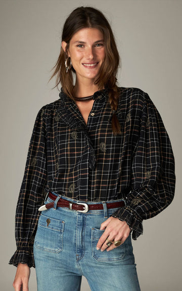 BLUSA COCO NOIR PLAID