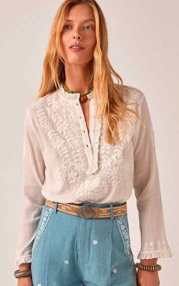 BLUSA GABRIELA OFF WHITE