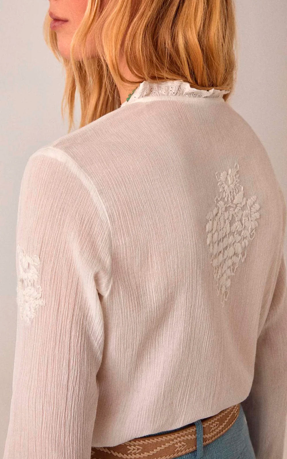 BLUSA GABRIELA OFF WHITE