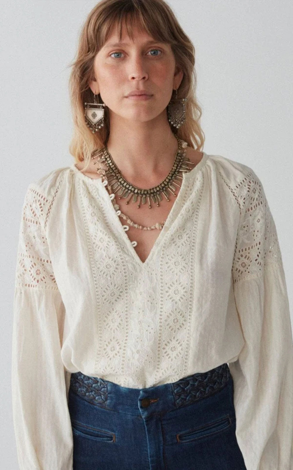 JOSEPH MERENGUE BLOUSE