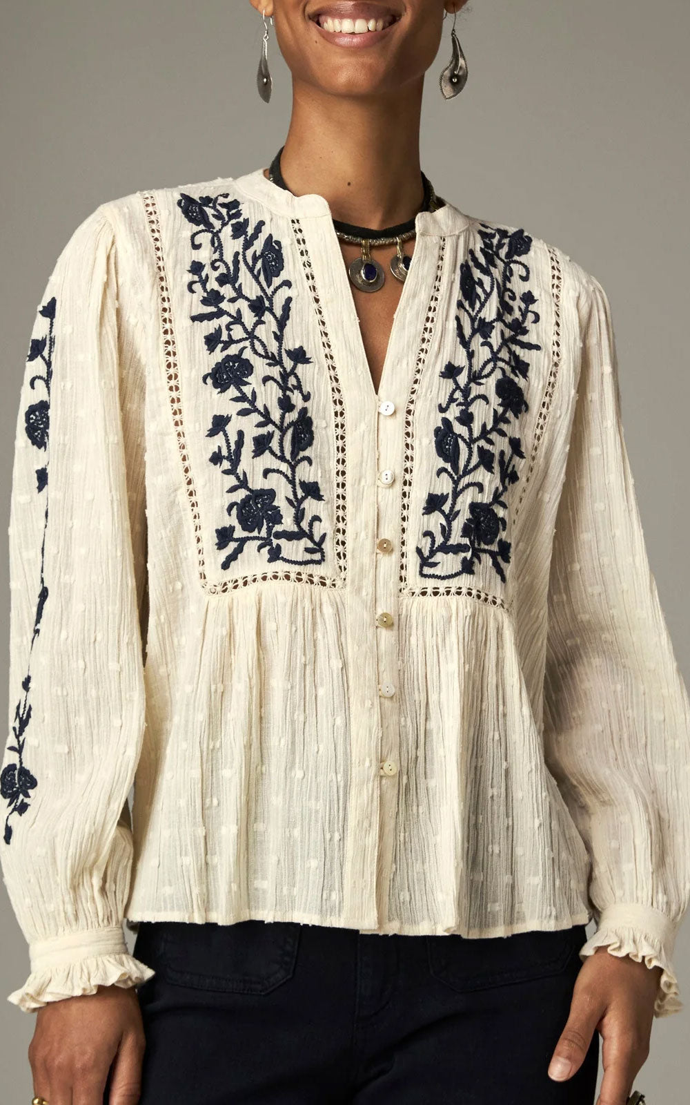 BLUSA MORFEO BLUE ORCHID