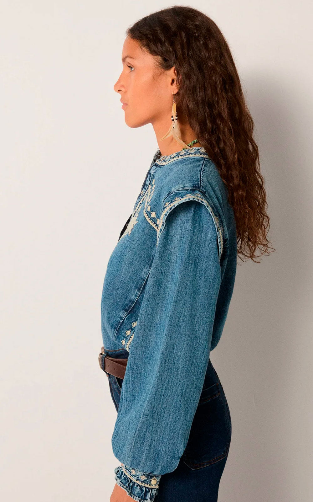 BLUSA NARCISO LIGHT BLUE