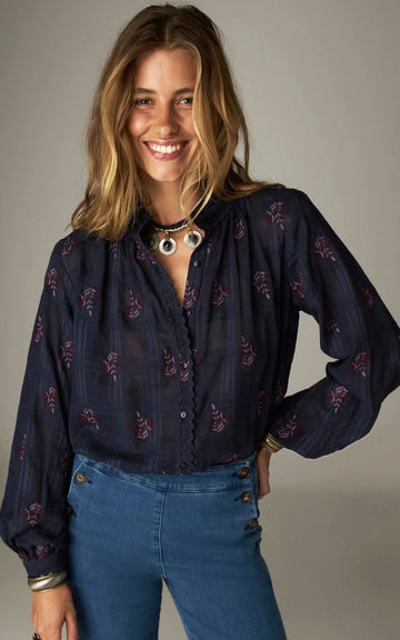BLUSA SABINE BLUE GRANADA