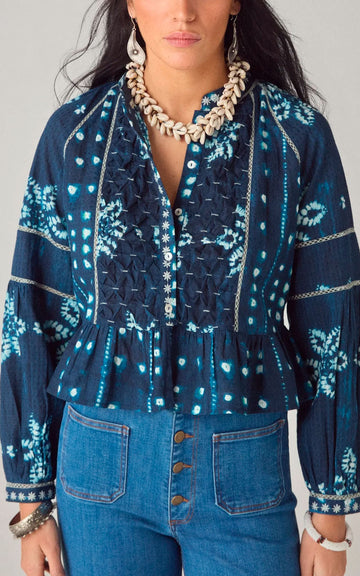 BLUSA SORA OCEAN INK