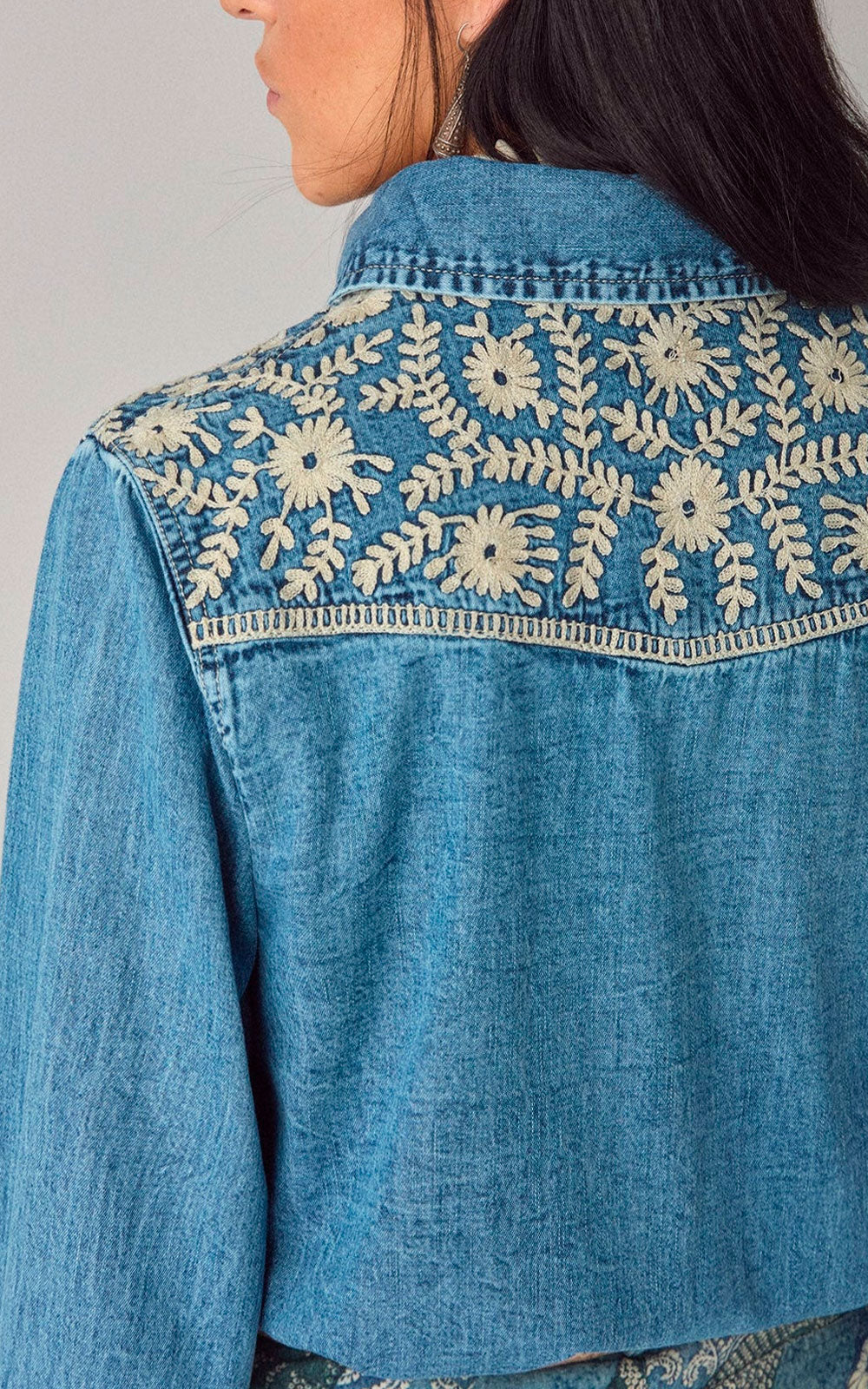 BLOUSE THELMA BLUE HAZE