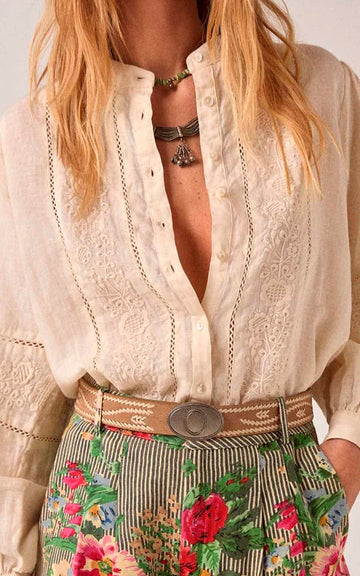 BLUSA VIRGINIA IVORY WHISPER