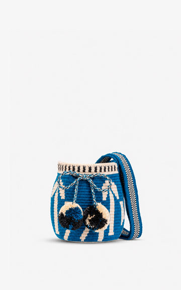 BOLSO WAYUU PEQUEÑO BLUE FREEDOM