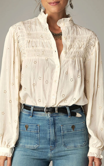 BLUSA OLYMPIA COQUILLAGE