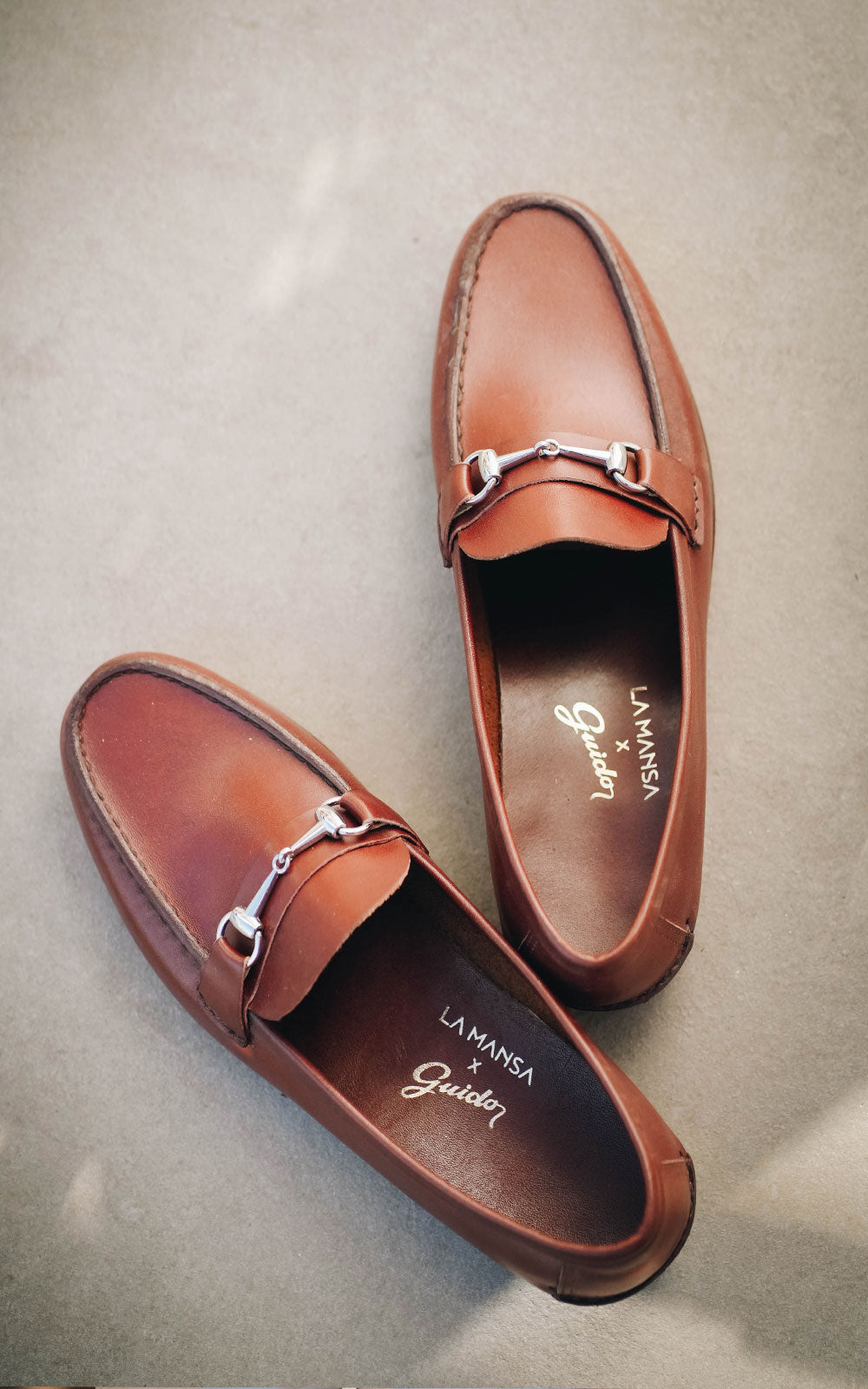 MOCASINES GUIDO BOCADO MARRON