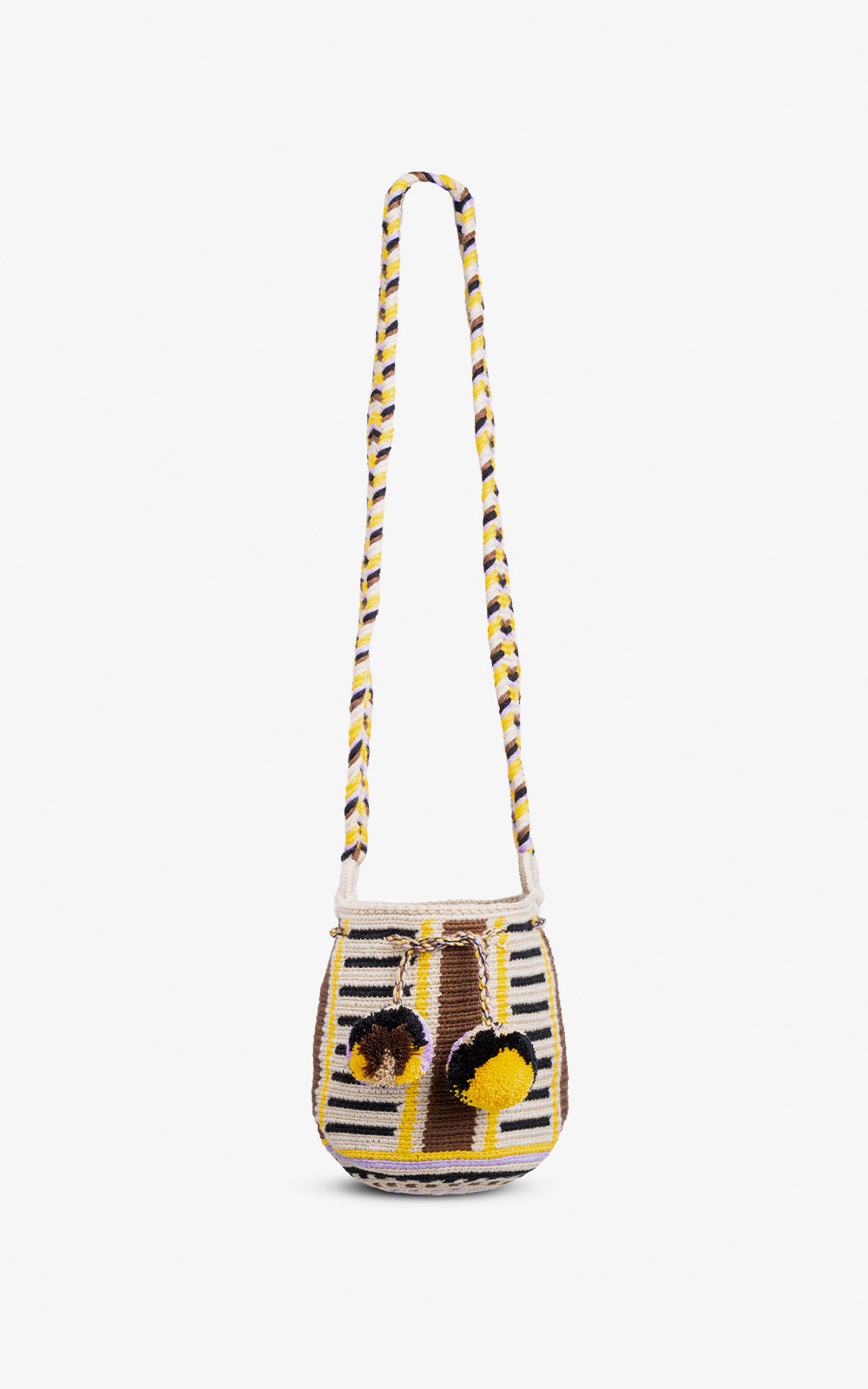 SMALL WAYUU CEBRA BROWN ASA TRENZADA