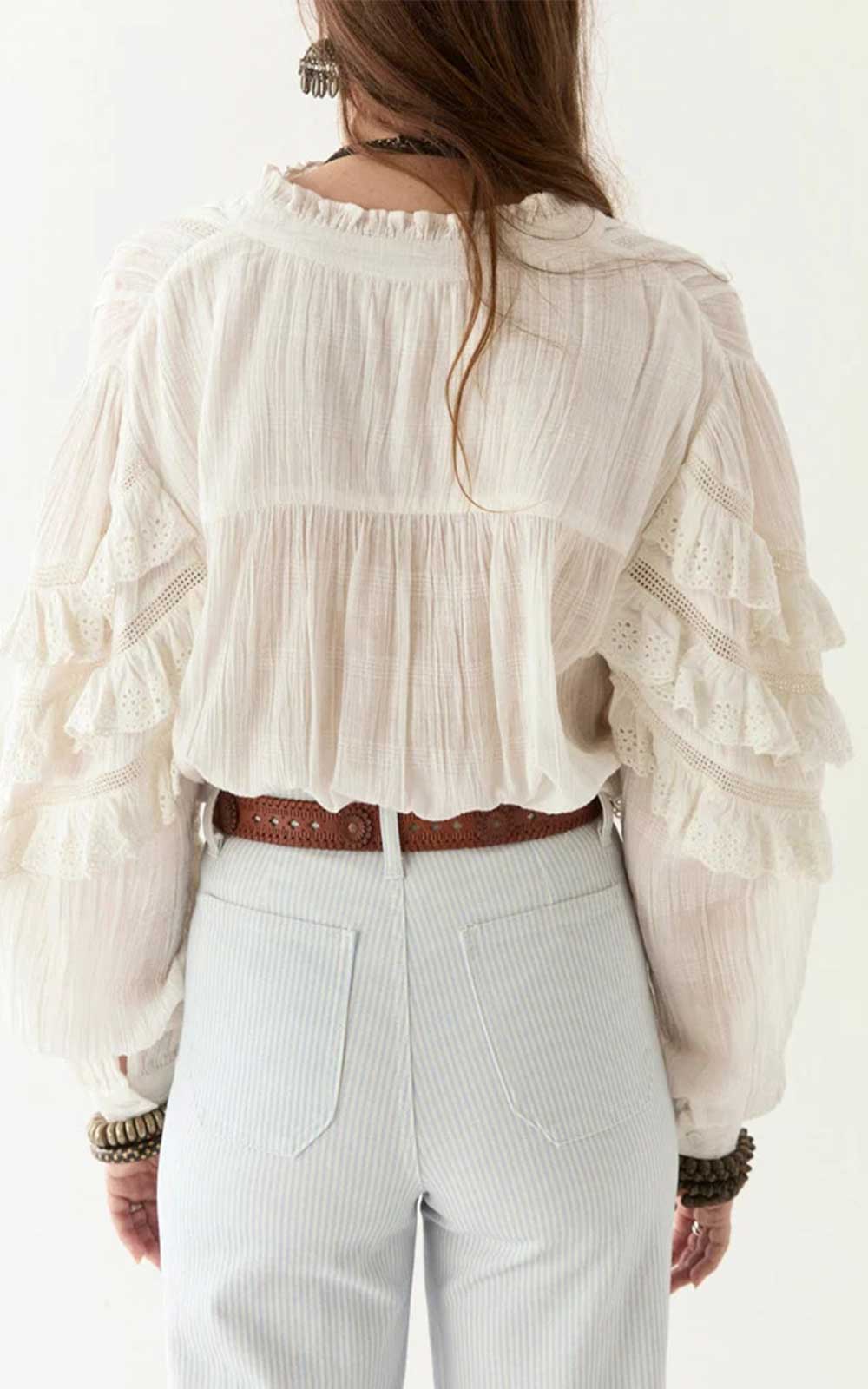 BLUSA OMARA MERENGUE