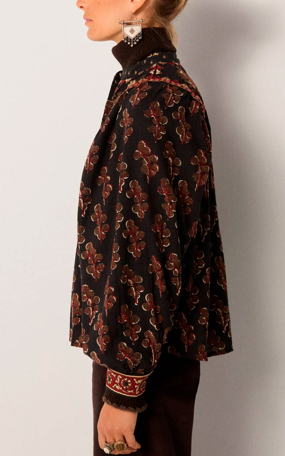 BLUSA SCARLET BLACK COFFEE
