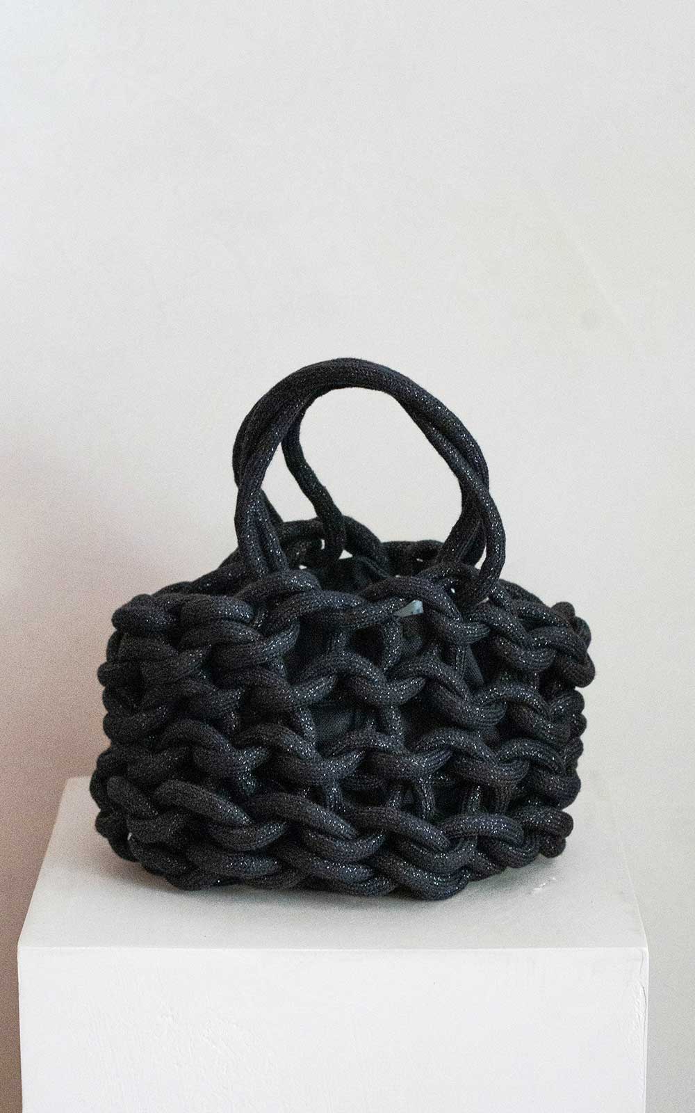 BOLSO JULIA NEGRO LUREX