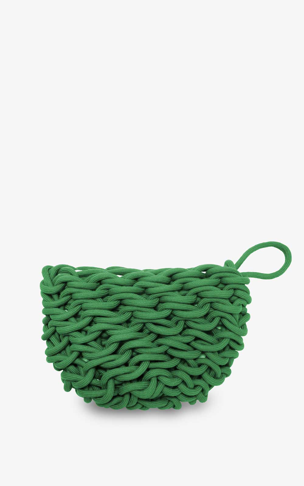 GREEN LINEN BAG