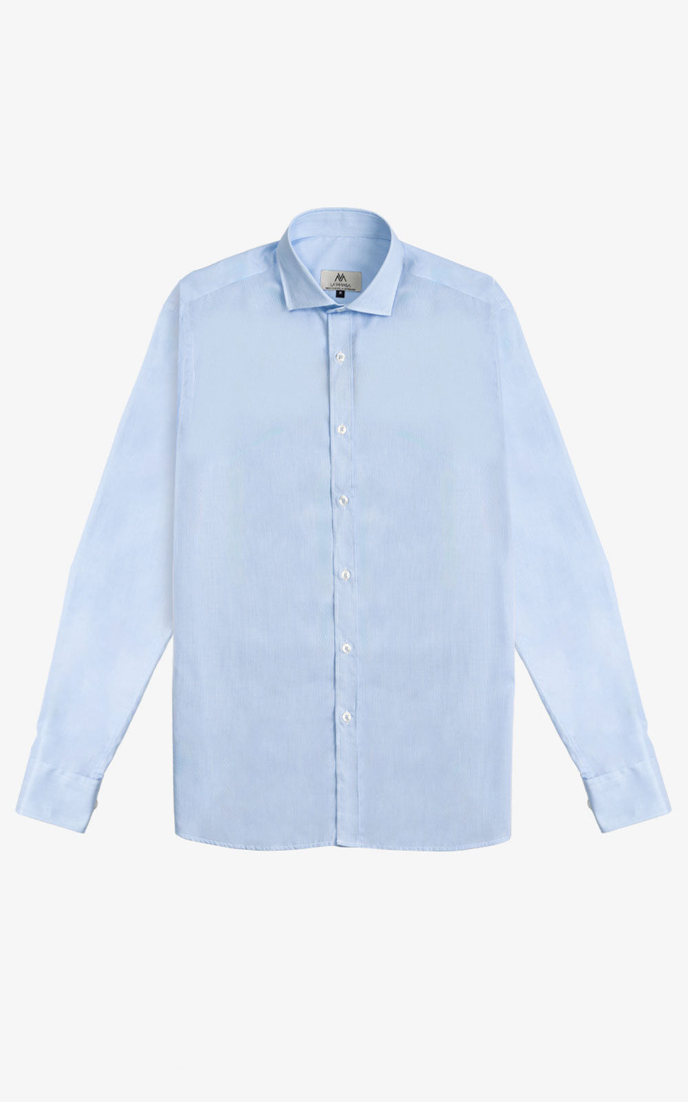 CAMISA OXFORD MIL RAYAS AZUL
