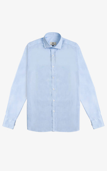 CAMISA OXFORD MIL RAYAS AZUL