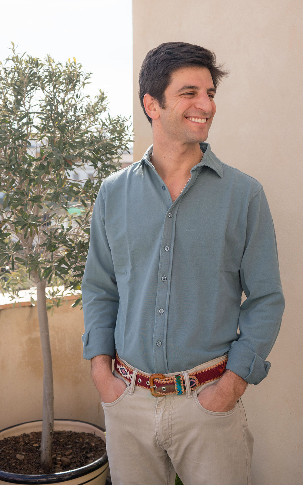 BLUE POLO