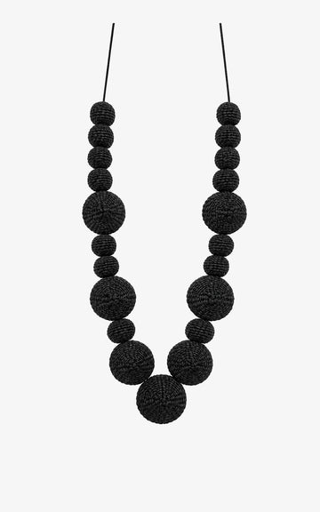 COLLAR BOTANICA NEGRO