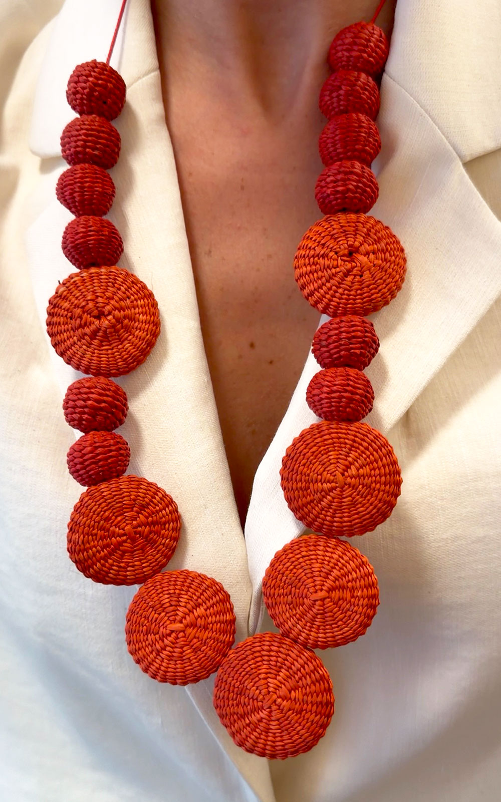 COLLAR BOTANICA TERRACOTA