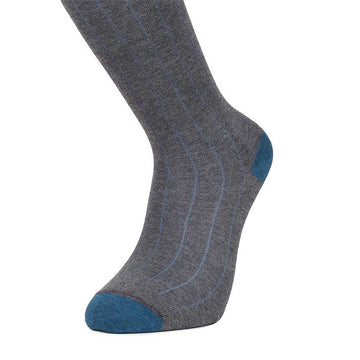 Light blue gray sock