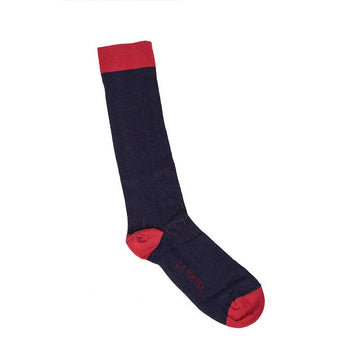Red blue sock
