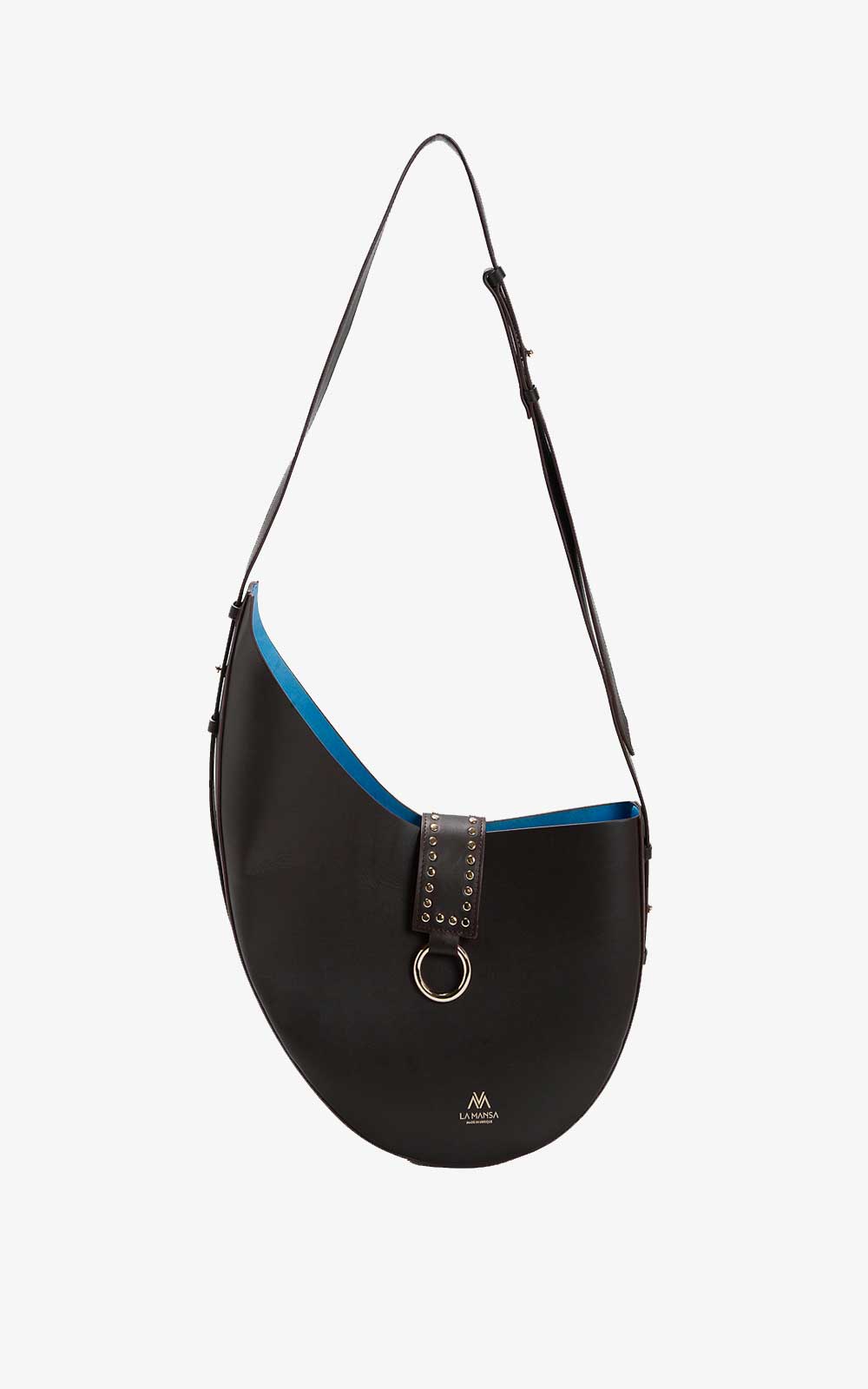 BOLSO MOONLIGHTE CHOCOLATE AZUL