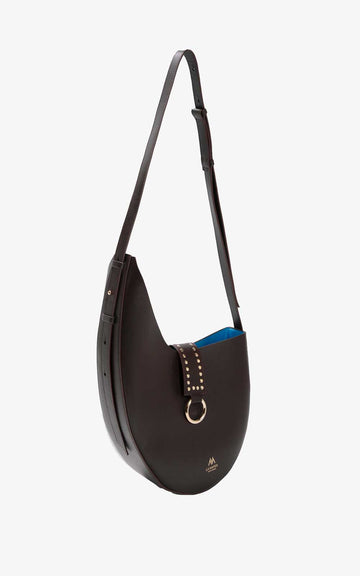 BOLSO MOONLIGHTE CHOCOLATE AZUL