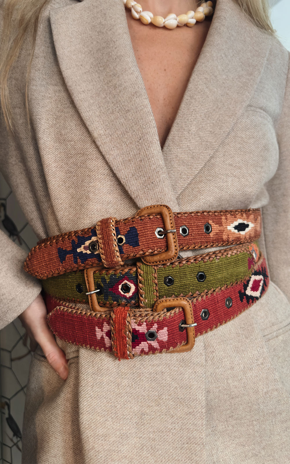 Brown Ethnic Belt