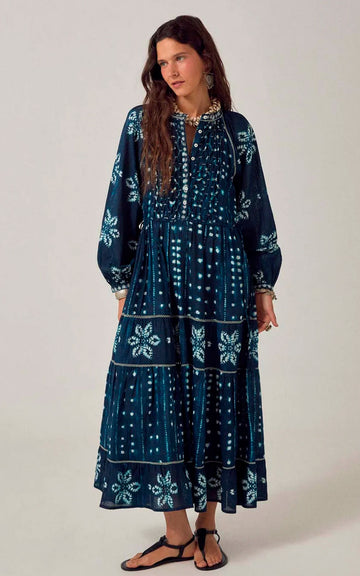 VESTIDO KUMO OCEAN INK