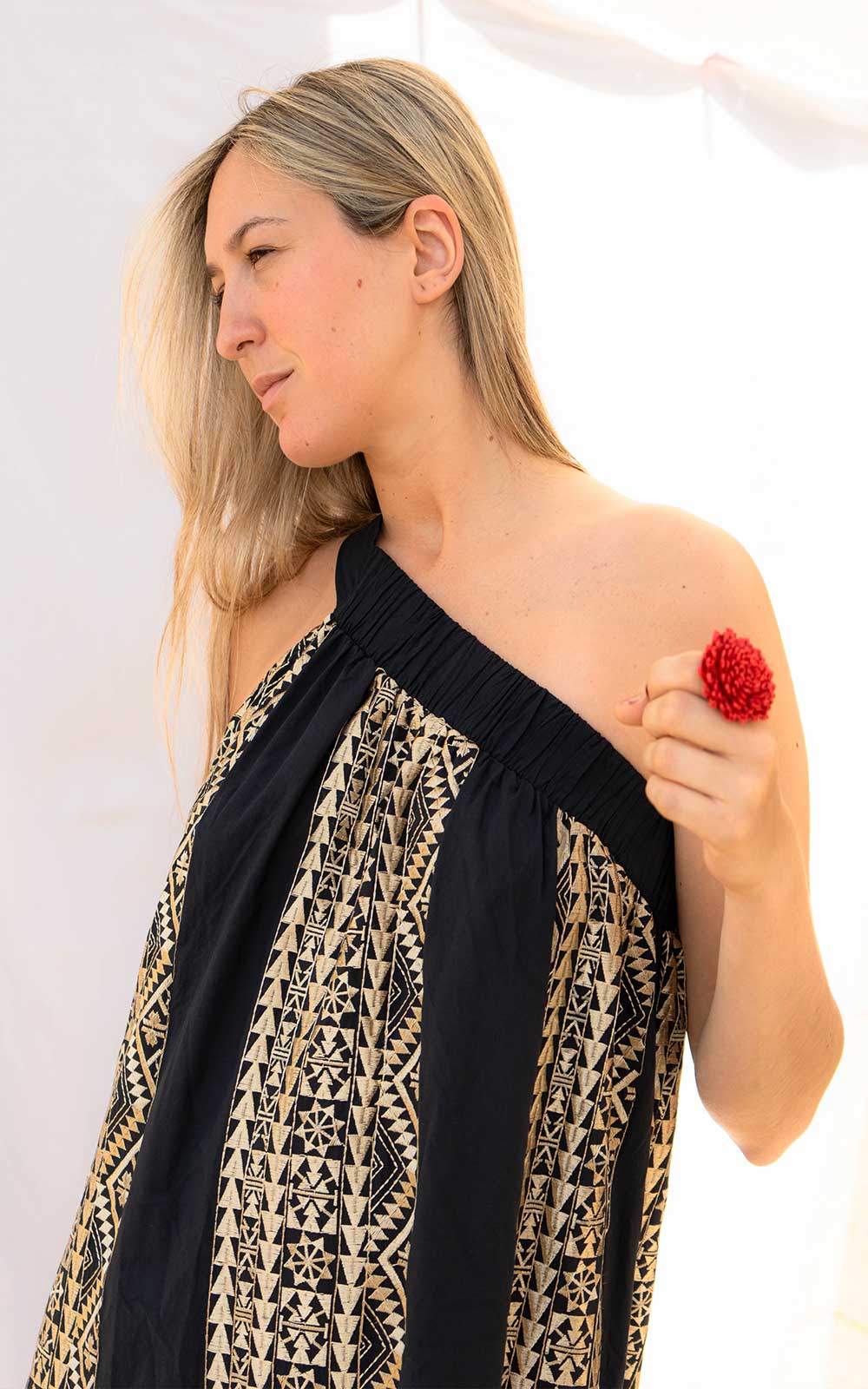 GOLD GODDESS MAXI DRESS